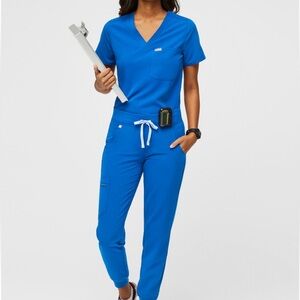 Figs Catarina + Zamora in Royal Blue